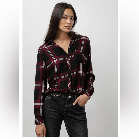 Rails Tops - Rails long sleeve blouse